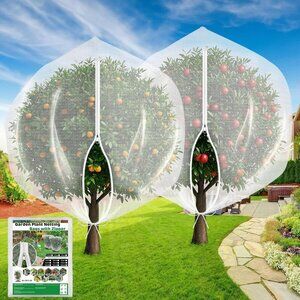 Bird Netting for Garden Plant Fruit Tree Protection